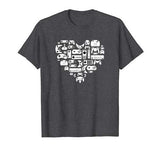 Gaming Love T-Shirt for Men Game Valentines Day Gift for Him T-Shirt