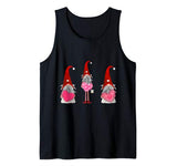 Gnomes Hearts Hug Heart Valentine’s Day Tank Top