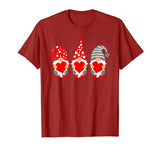 Gnomes Hearts Valentine Day Shirts For Couple T-Shirt