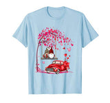 Gnomes red truck tree – Valentine’s day gift T-Shirt
