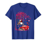 Gnomes red truck tree – Valentine’s day gift T-Shirt