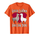 Gotta Llama Love For You Valentine Gift Shirt