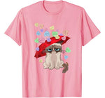 Grumpy Cat Valentine’s Day Raining Candy Hearts T-Shirt