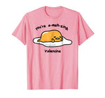 Gudetama the Lazy Egg A-meh-zing Valentine Tee Shirt