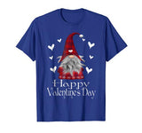 Happy Valentine’s Day Gnome Plaid T Shirt Cute Heart Gifts
