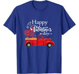 Happy Valentines Day Truck Heart Carrying Love Heart Costume T-Shirt