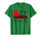 Happy valentine’s day buffalo plaid truck T-Shirt