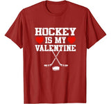 Hockey Is My Valentine Shirt