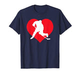 Hockey Valentine Day Tshirt Hockey Lover Gifts
