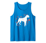 I Love My Boxer Valentines Day T-Shirt Heart Dog Vintage Tank Top
