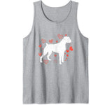 I Love My Boxer Valentines Day T-Shirt Heart Dog Vintage Tank Top