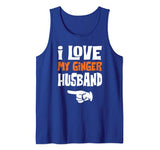 I Love My Ginger Husband Matching Couple Valentine Tank Top