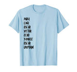 I Love You Funny Valentines Day Military Gift T-Shirt