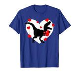 I Steal Hearts Loveasaurus T-rex Dinosaur Fans T-Shirt