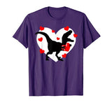 I Steal Hearts Loveasaurus T-rex Dinosaur Fans T-Shirt