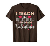 I Teach the Cutest Little 3rd Grade Valentines Day Costume T-Shirt