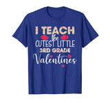 I Teach the Cutest Little 3rd Grade Valentines Day Costume T-Shirt