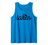 I’m Taken Boyfriend Girlfriend Couples Gifts Valentine’s Day Tank Top