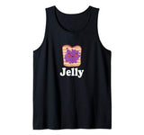 Jelly & Peanut Butter Shirt For Valentine Matching Couples Tank Top