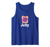 Jelly & Peanut Butter Shirt For Valentine Matching Couples Tank Top