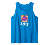 Jelly & Peanut Butter Shirt For Valentine Matching Couples Tank Top