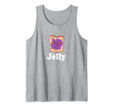 Jelly & Peanut Butter Shirt For Valentine Matching Couples Tank Top