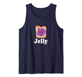 Jelly & Peanut Butter Shirt For Valentine Matching Couples Tank Top