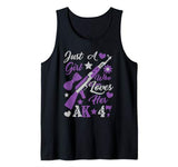 Just A Girl Who Loves Her AK-47 – Gun Girl Valentine Tank Top