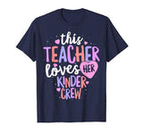 Kindergarten Teacher T-Shirt Valentines Day Love Heart