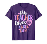 Kindergarten Teacher T-Shirt Valentines Day Love Heart