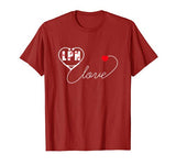 LPN Licensed Practical Nurse Stethoscope Valentines Day Gift T-Shirt
