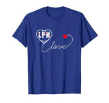 LPN Licensed Practical Nurse Stethoscope Valentines Day Gift T-Shirt
