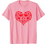 Lots Of Hearts Valentines Day T-Shirt