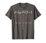 Love Heart Equation Math Graphic Valentine’s Day T-Shirt