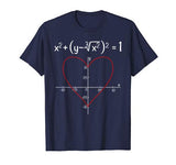 Love Heart Equation Math Graphic Valentine’s Day T-Shirt