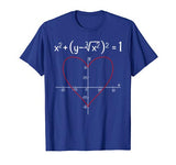 Love Heart Equation Math Graphic Valentine’s Day T-Shirt