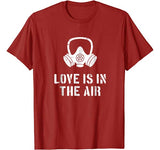 Love Is In The Air Funny Anti-Valentine’s Day T-Shirt
