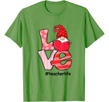 Love LOVE TEACHER LIFE Valentine Day Lover Gift T-Shirt