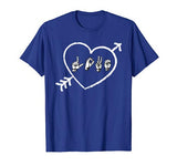 Love Sign Language Cupid Arrow Heart ASL Valentines Day T-Shirt
