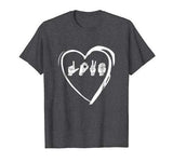 Love Sign Language Heart ASL Valentine’s Day Gift T-Shirt