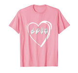 Love Sign Language Heart ASL Valentine’s Day Gift T-Shirt
