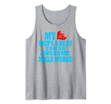 Male Nurse Valentines Male Nurse Practitioner Loved One Pun Tank Top