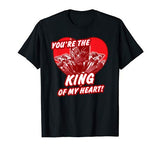 Marvel Black Panther King Valentine’s Day Heart T-Shirt