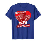 Marvel Black Panther King Valentine’s Day Heart T-Shirt