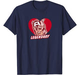 Marvel Captain America Legendary Heart Valentine T-Shirt