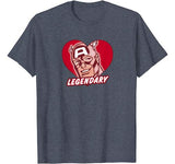 Marvel Captain America Legendary Heart Valentine T-Shirt