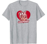 Marvel Captain America Legendary Heart Valentine T-Shirt