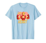 Marvel Iron Man You Light Up My Heart Valentine’s Day T-Shirt