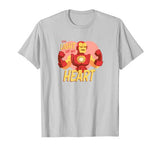Marvel Iron Man You Light Up My Heart Valentine’s Day T-Shirt