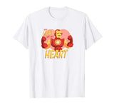Marvel Iron Man You Light Up My Heart Valentine’s Day T-Shirt
